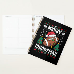 Hässlicher Weihnachtspullover-Stil Santa American  Planer