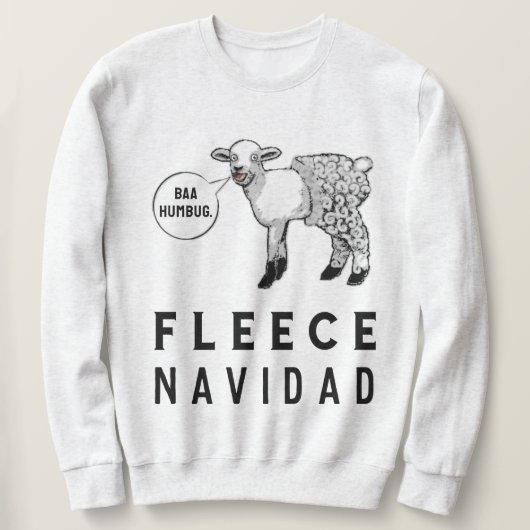 Hässlicher Weihnachtspullover Sweatshirt (Design vorne)
