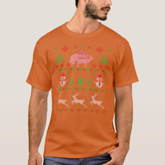 Hässlicher Weihnachtspullover Weihnachtsfreund T-Shirt