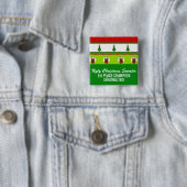 Hässlicher Weihnachtsstrickjacke-Sieger-Knopf Button (Beispiel)