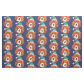 hässlicher Weihnachtstiger-Weihnachtsmann Stoff (Fat Quarter (45,7 x 55,9 cm))