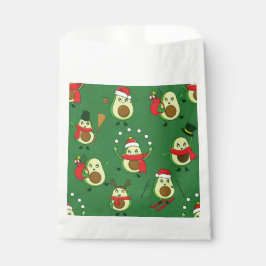 hässlicher Weihnachtsweih avocado santa Winter Geschenktütchen