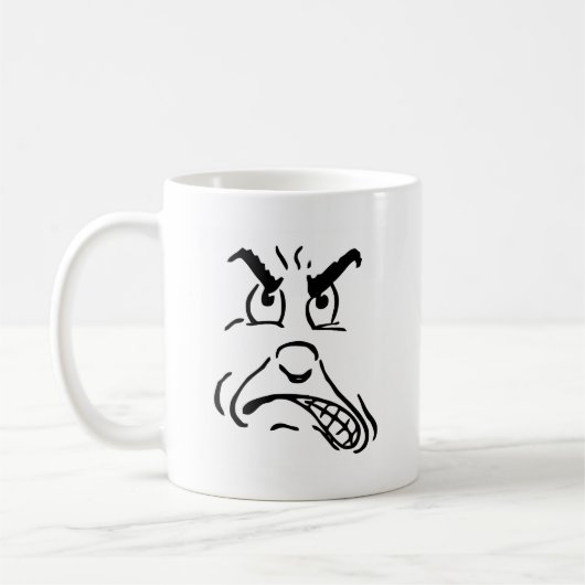 Hässliches Angesicht Kaffeetasse (Links)