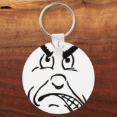 Hässliches Angesicht Schlüsselanhänger (Vorderseite)