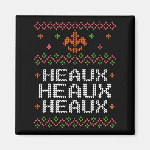 Hässliches Cajun-Weihnachten Xmas New Orleans Sout Magnet