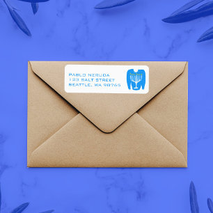 Hässliches Chanukka-Schwester-Custom-Versandadress