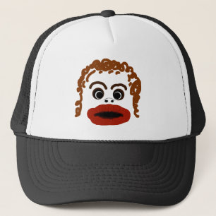 Hässliches Gesichtst-shirt Truckerkappe