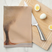 Hässliches Küken Geschirrtuch (Viertel Falte)