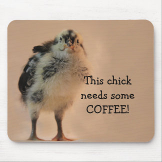 Hässliches Küken Mousepad