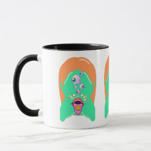 hässliches Monster Tasse