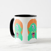 hässliches Monster Tasse (Vorderseite Links)