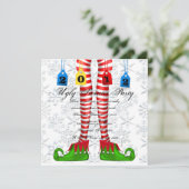 hässliches Party Einladung (Stehend Vorderseite)