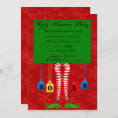 hässliches Party Einladung (Vorne/Hinten)