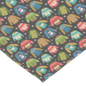 Hässliches Strickjacke-Feiertags-Muster Kurzer Tischläufer (Ecke)