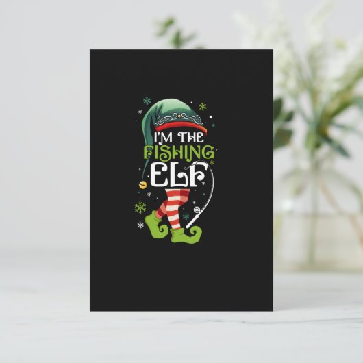 hässliches Weihnachtsdesign oder Weihnachtsposter  Einladung (Stehend Vorderseite)