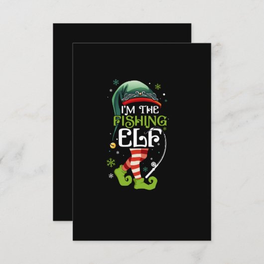 hässliches Weihnachtsdesign oder Weihnachtsposter  Einladung (Vorne/Hinten)