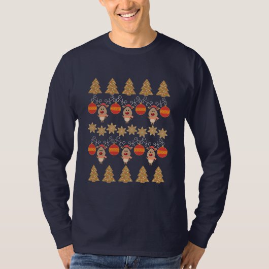 hässliches Weihnachtsgeschenk T-Shirt (Vorderseite)