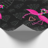 hässliches Weihnachtsherz Geschenkpapier (Ecke)