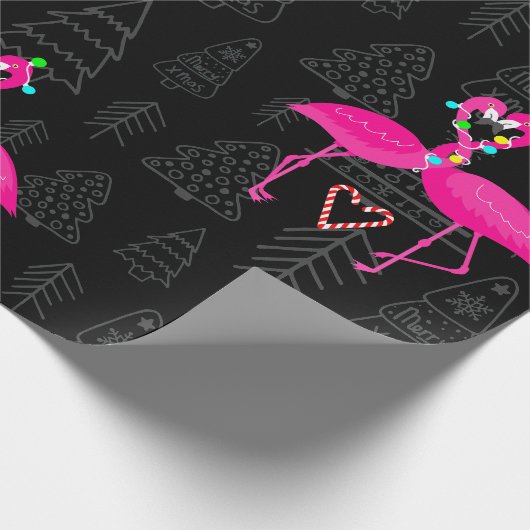 hässliches Weihnachtsherz Geschenkpapier (Ecke)