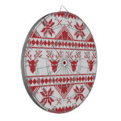 hässliches Weihnachtspullover Dartscheibe (Vorderseite Links)