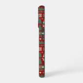 Hässliches Weihnachtspullover-Muster iPhone 16 Hülle (Linke Seite)