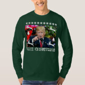 Hässliches WeihnachtsShirt 2 Fake-Weihnachtsdonald T-Shirt (Vorderseite)