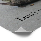 Hasst du es nicht, wenn du die Kontrolle verlierst Poster (Ecke)