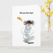 Hast du das gespürt? karte (Gelbe Blume)