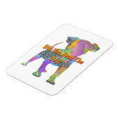 Hast du den Hund Gefüttert? Kühlschrank Magnet (Linke Seite)