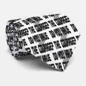 Hast du den Mut? Krawatte (Gerollt)