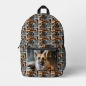 Hast du dir etwas besorgt? bedruckter rucksack (Vorderseite)