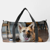 Hast du dir etwas besorgt? duffle bag (Rückseite)