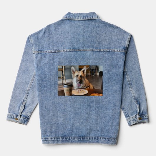Hast du dir etwas besorgt? jeansjacke (Rückseite)