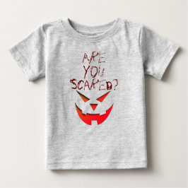 Hast du ein glückliches Halloween-Kürbisgefecht? Baby T-shirt