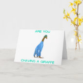 Hast du eine Giraffe.png? Karte (Gelbe Blume)