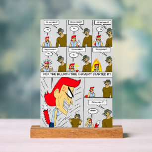 Hast du es geschafft? acrylschild