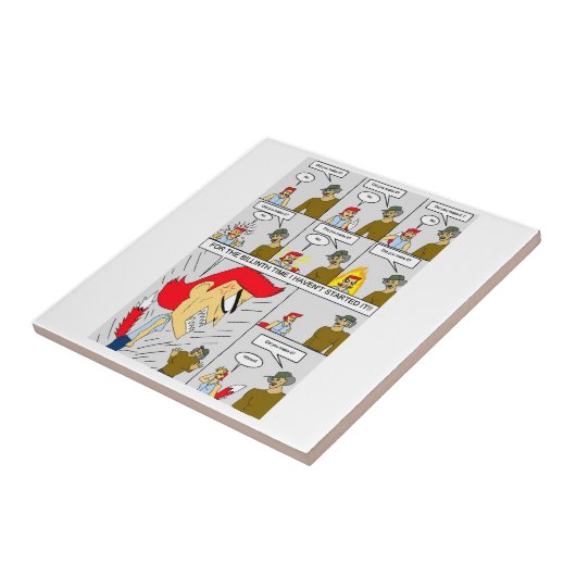 Hast du es geschafft? fliese (Seite)