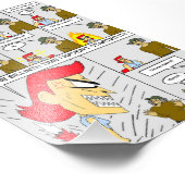 Hast du es geschafft? fotodruck (Ecke)