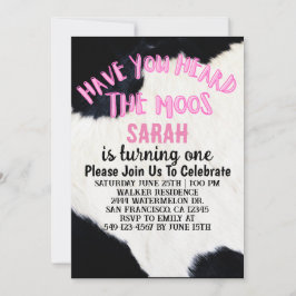 Hast du gehört, wie das Moos-Mädchen sich einen Ge Einladung