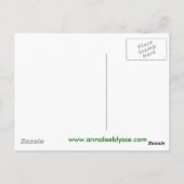 Hast du Geld? Postkarte (Rückseite)