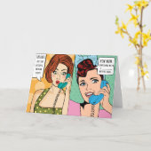 Hast du genug Schlaf? Muttertagskarte Karte (Gelbe Blume)