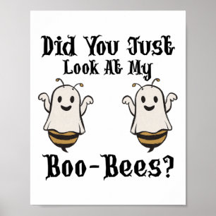 Hast du gerade meine Boobienen angeschaut, lustige Poster