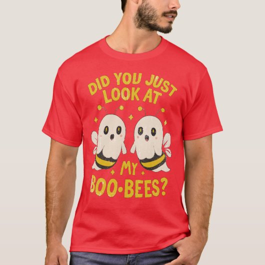 Hast du gerade meine Boobienen angesehen? T-Shirt (Vorderseite)
