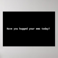 Hast du heute dein Emo umarmt?