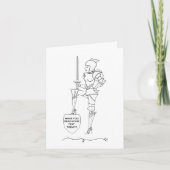 "Hast du heute deinen Text gelesen?" Karte (Vorderseite)