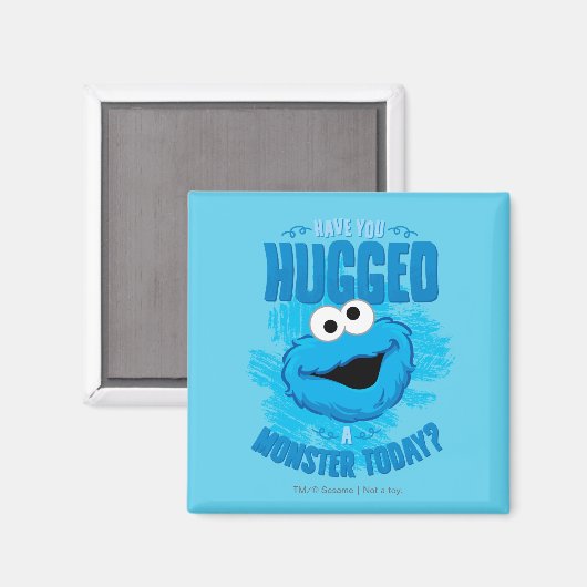 Hast du heute ein Monster umarmt? Magnet (Vorderseite/Rückseite)