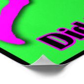 Hast du heute losgelassen? poster (Ecke)