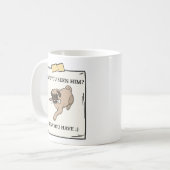 Hast du Hunde jetzt Gewollt? Kaffeetasse (Vorderseite Links)