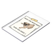 Hast du Hunde jetzt Gewollt? Notizblock (Linke Seite)