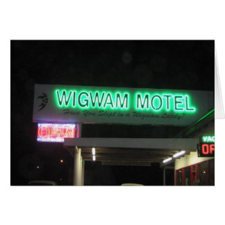 Hast du in letzter Zeit in einem Wigwam geschlafen